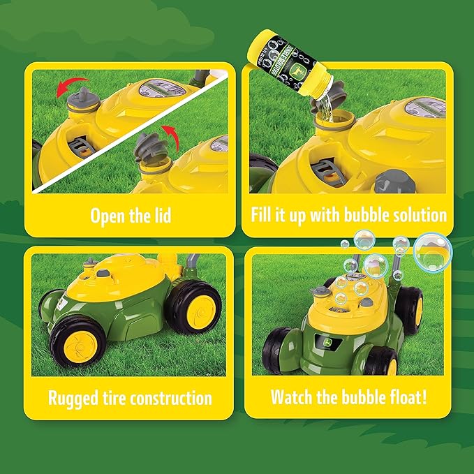 John Deere Bubble Lawn Mower